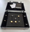 Tic Tac Toe game made of 18k gold and 925 sterling silver