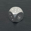 Dice made of 925 sterling silver. The classic, fully solid cube is unique on the market worldwide in terms of its size and properties! Exclusive and valuable! A must-have for game lovers, collectors and investors!